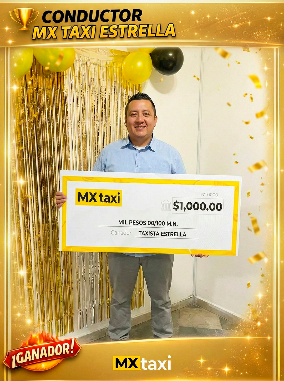 Conductor Estrella MX Taxi CDMX